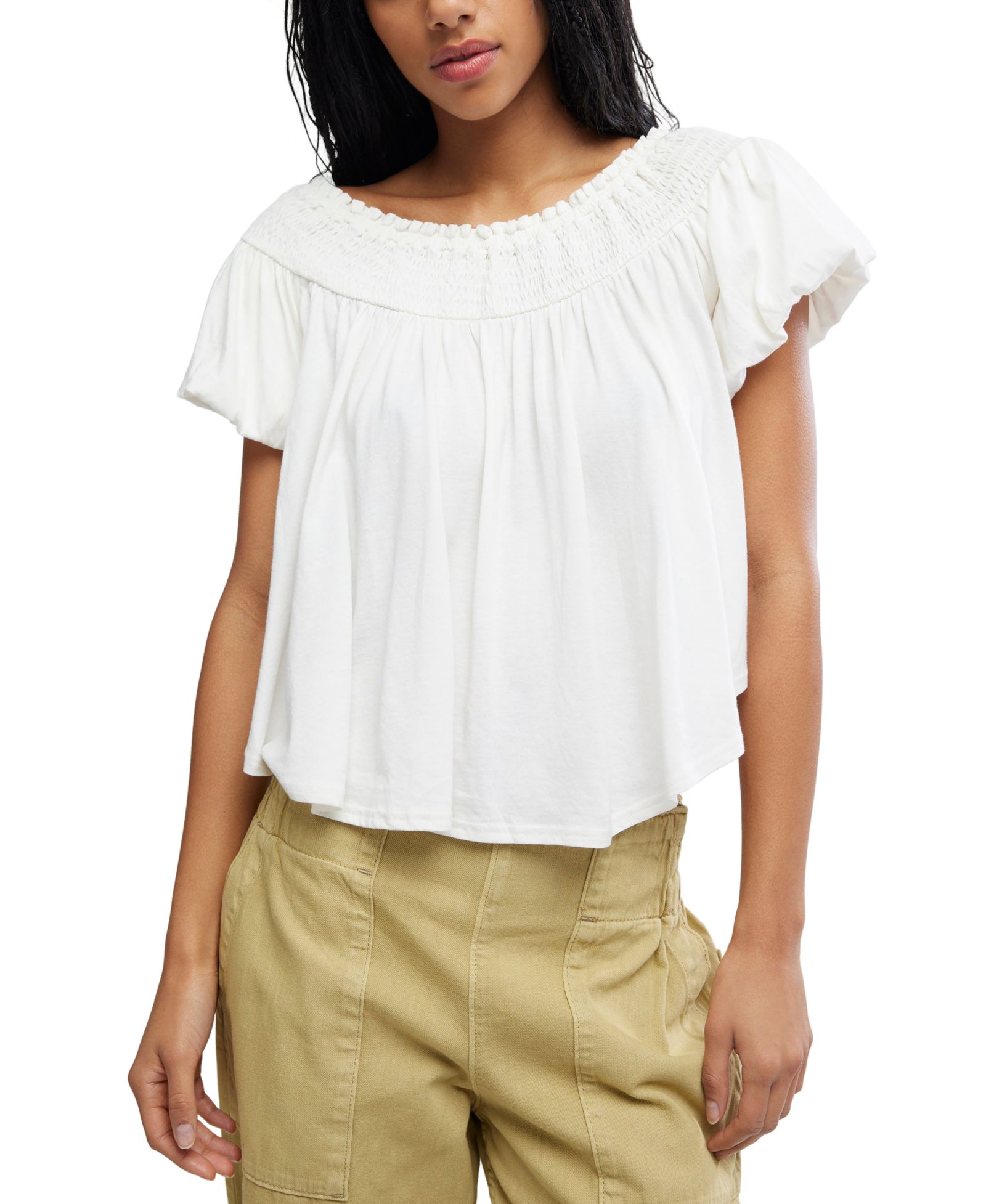 Free People Women's Mabel Off-The-Shoulder Knit Top