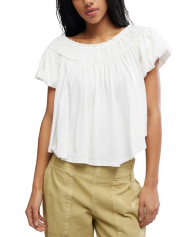 Free People Women's Mabel Off-The-Shoulder Knit Top