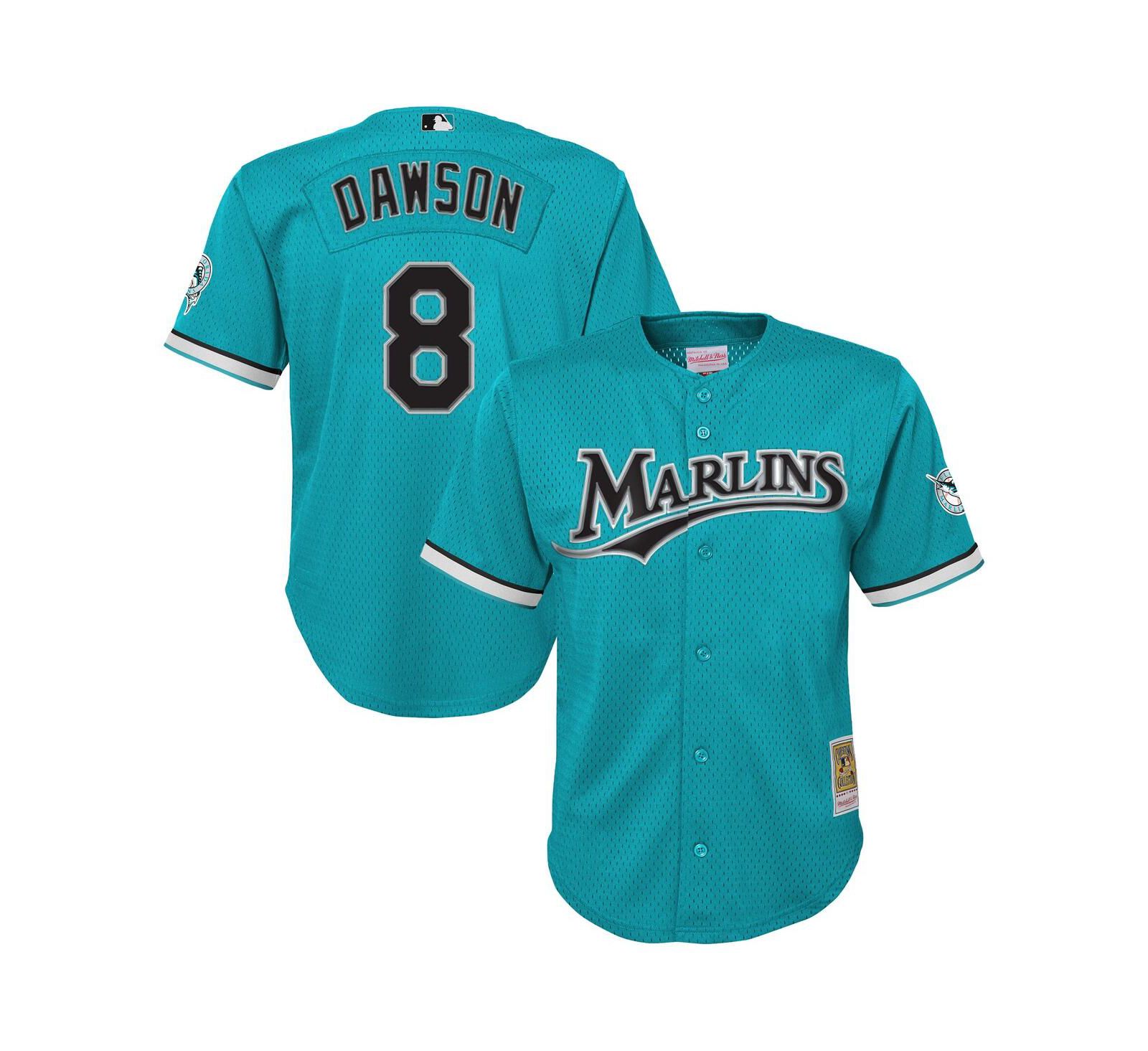 Mitchell & Ness Реплика джерси Andre Dawson Florida Marlins Mesh Batting Practice