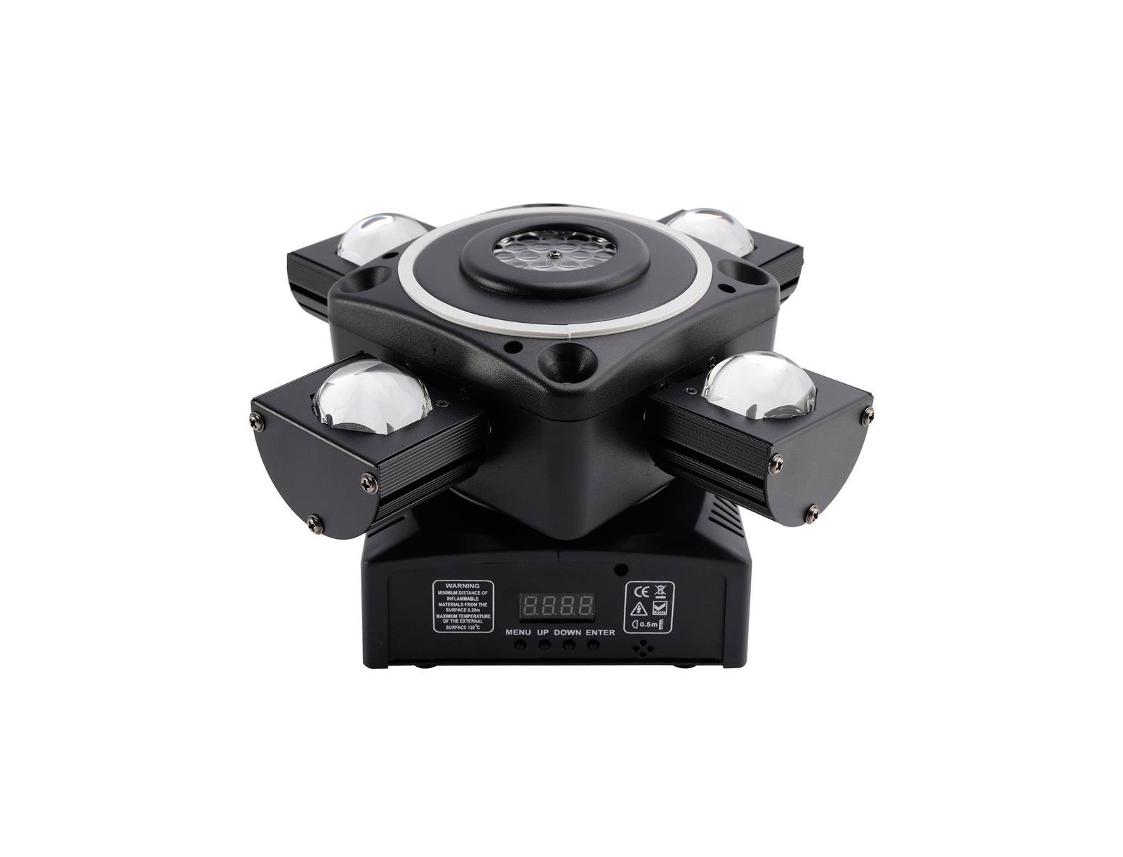 Световой прибор Artudatech 4 Arm Moving Head, 90W RGBW Beam/Laser/Disco Ball Effect с DMX