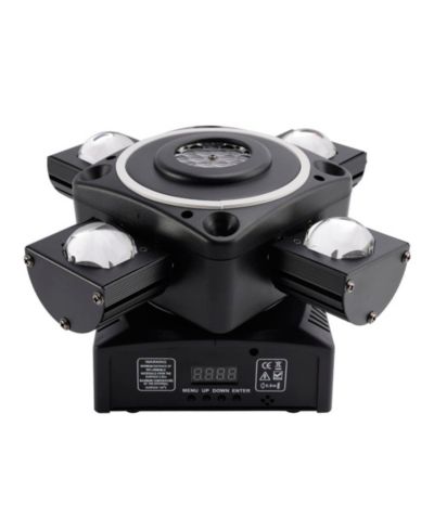 Световой прибор Artudatech 4 Arm Moving Head, 90W RGBW Beam/Laser/Disco Ball Effect с DMX