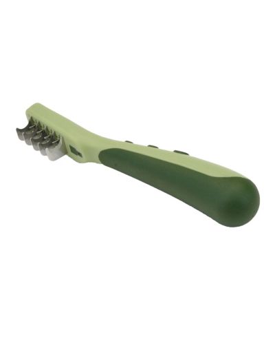 ARONKL Dematting Comb for Dogs Detangles Mats Smooths Coarse Long Medium Hair Comfort Grip Stainless Steel