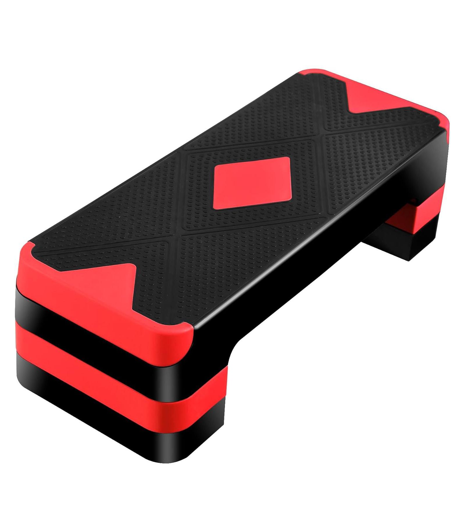 ZENY 26.5" Exercise Adjustable Aerobic Step Platform with 4 Stackable Risers