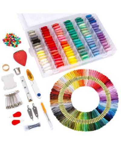 Набор для вышивания GNUADZ Embroidery Floss Kit 364 Pack 200 Colors