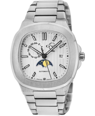 GV2 by Gevril Men's Potente Swiss Automatic Bracelet Watch