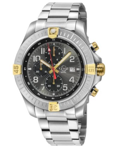 GV2 by Gevril Men's T38 Swiss Quartz Bracelet Watch