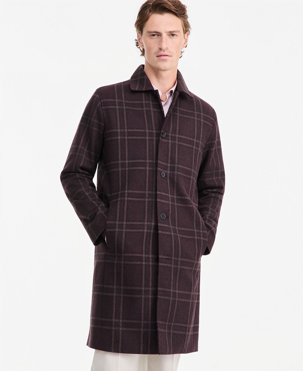 Мужское пальто Alfani Blake в клетку, эксклюзив Macy's
