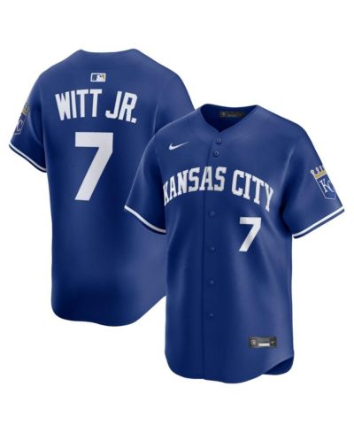 Nike мужская джерси Bobby Witt Jr. Royal Kansas City Royals Alternate 2 Limited Player