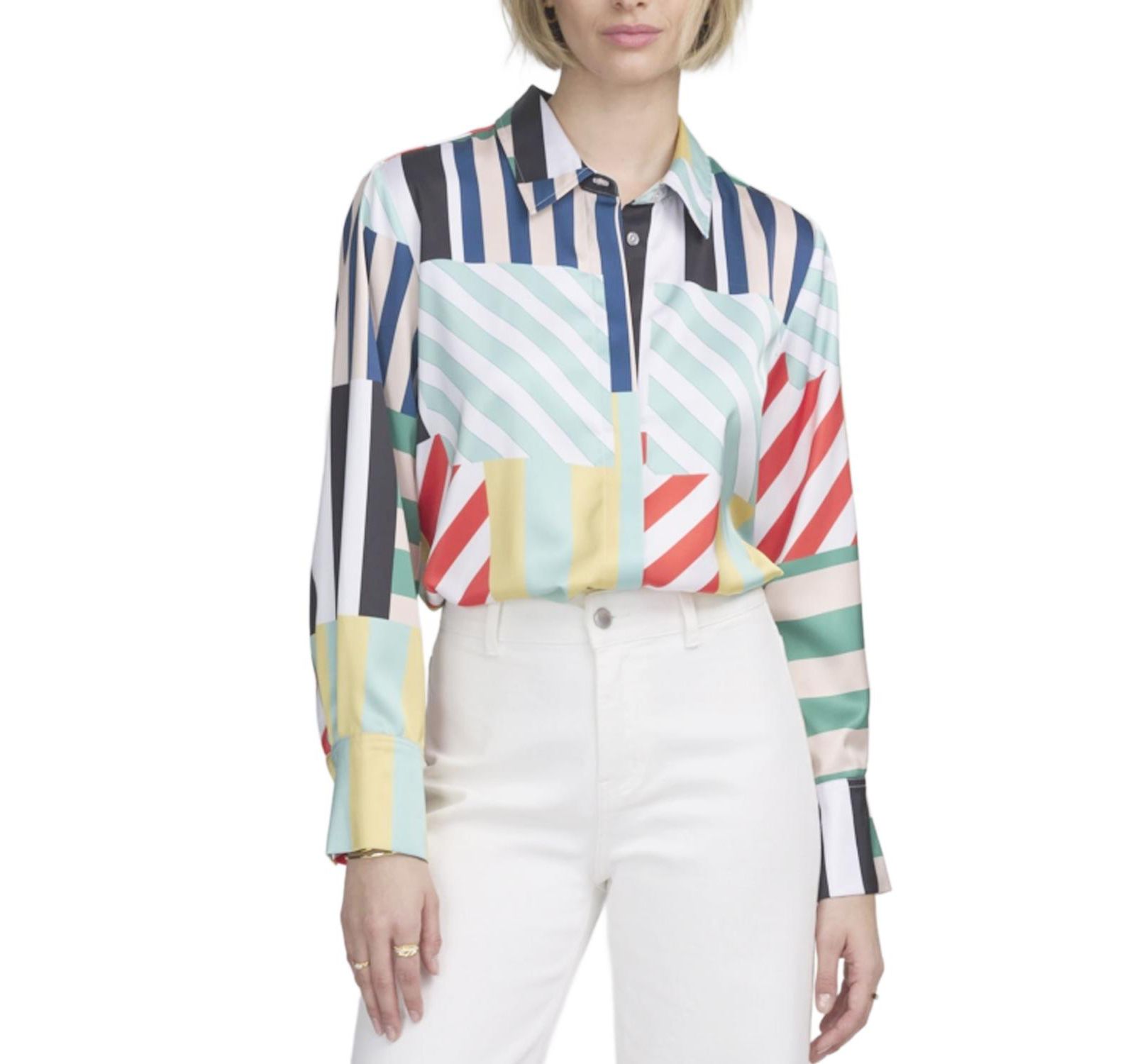 ELLE Collection Women's Long Sleeve Shirt