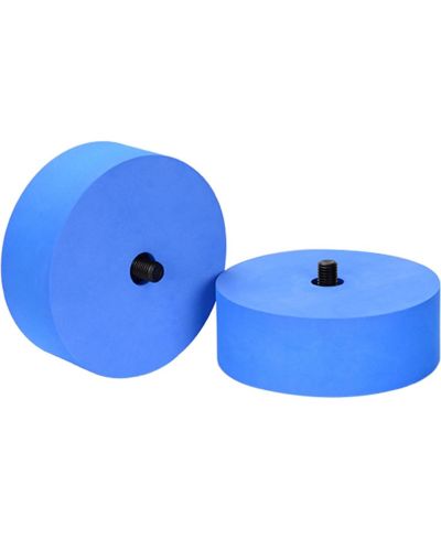 Hikeen Aquatic Exercise Dumbbells Water Dumbbell Pool Resistance Aquatic Fitness Barbells High-Density EVA Foam Pool Weights Dumbbells