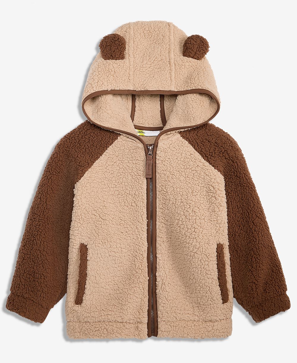 Epic Threads Baby Boys' and Toddler Boys' Bear Sherpa Jacket, Macy's Exclusive