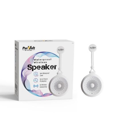 PURSONIC Purvolt Waterproof Wireless 360-Degree Hi-Res Speaker