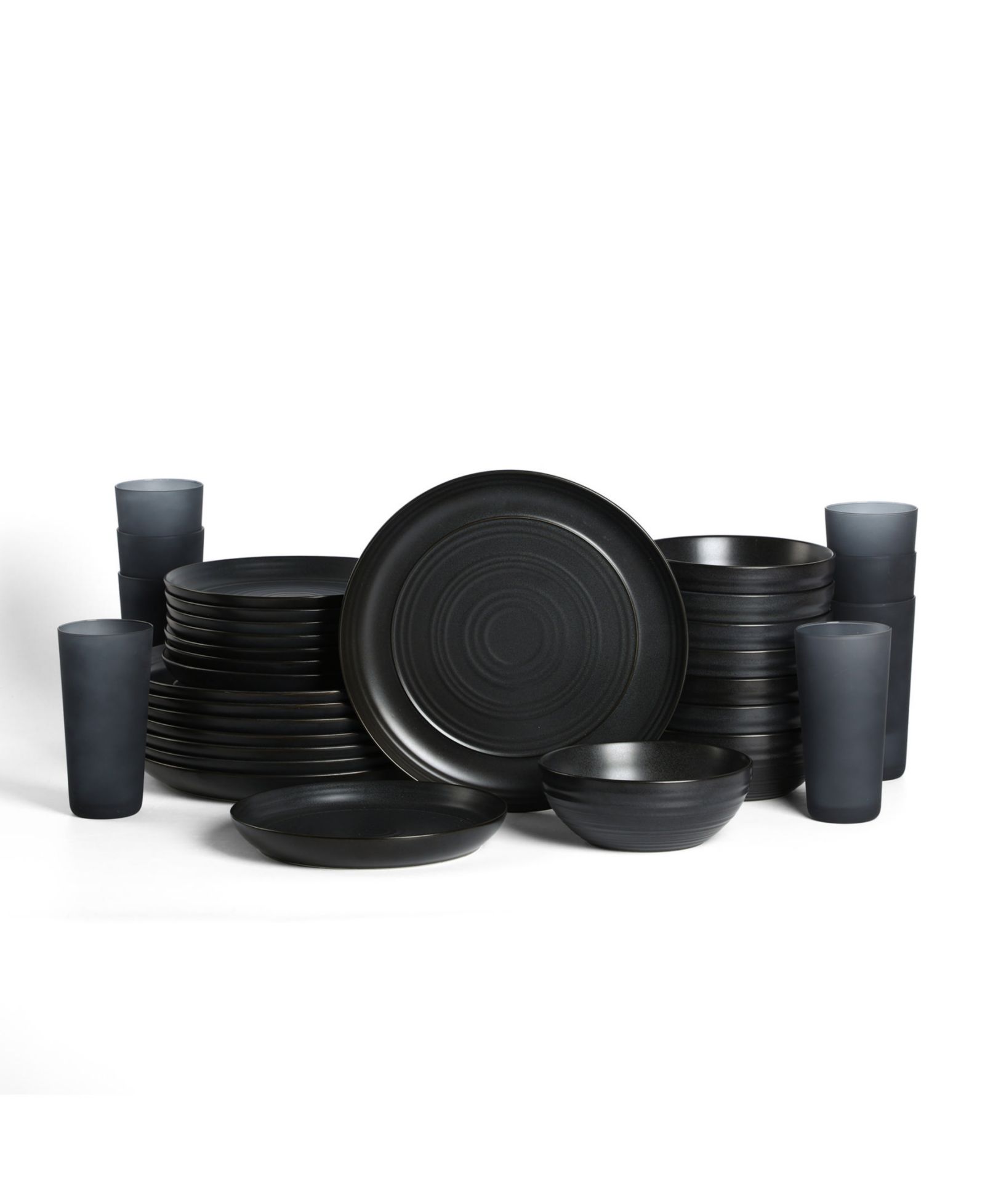 Stone Lain Elio Набор посуды и стекла 32-Pc. Service For 4