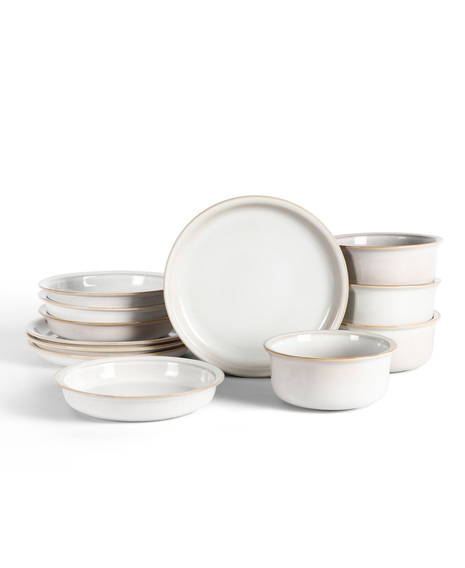 Stone Lain Classic 12-Pc. Dinnerware Set, Service For 4