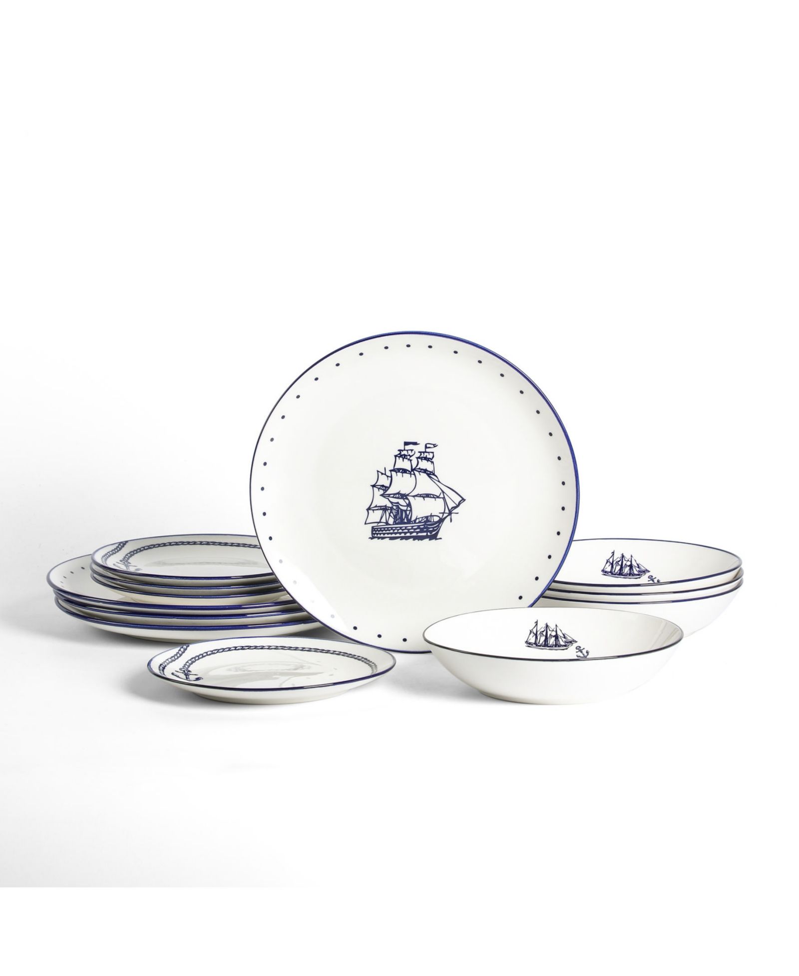 Stone Lain Knox 12-Pc. Dinnerware Set, Service For 4
