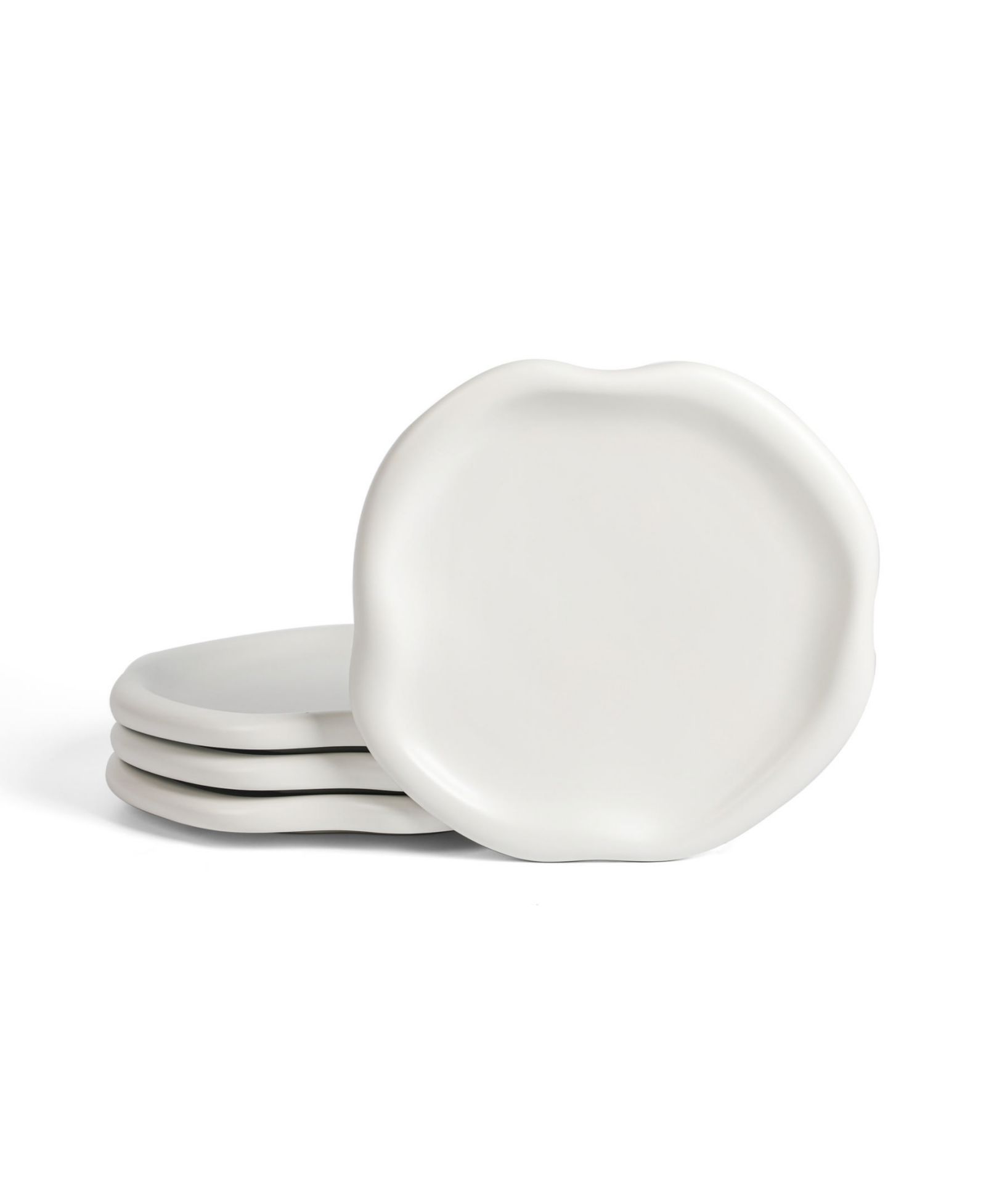 LEMIEUX ET CIE Amorphous Dinner Plates, Set of 4