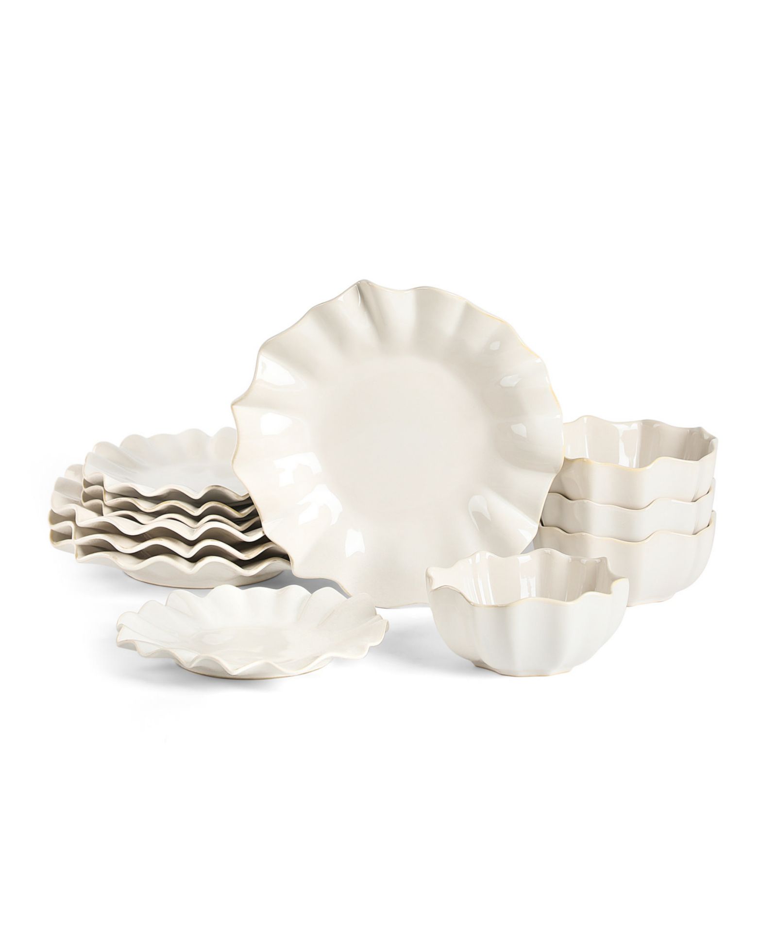 Marchesa Lotus 12-Pc. Dinnerware Set, Service For 4