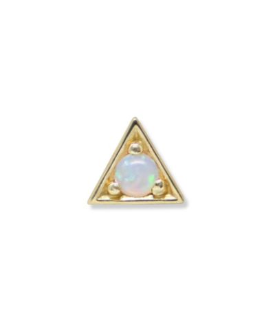 Серьги-гвоздики Anzie Cleo Triangle Single Stud