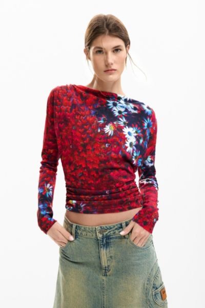Desigual Women's Thin daisy sweater