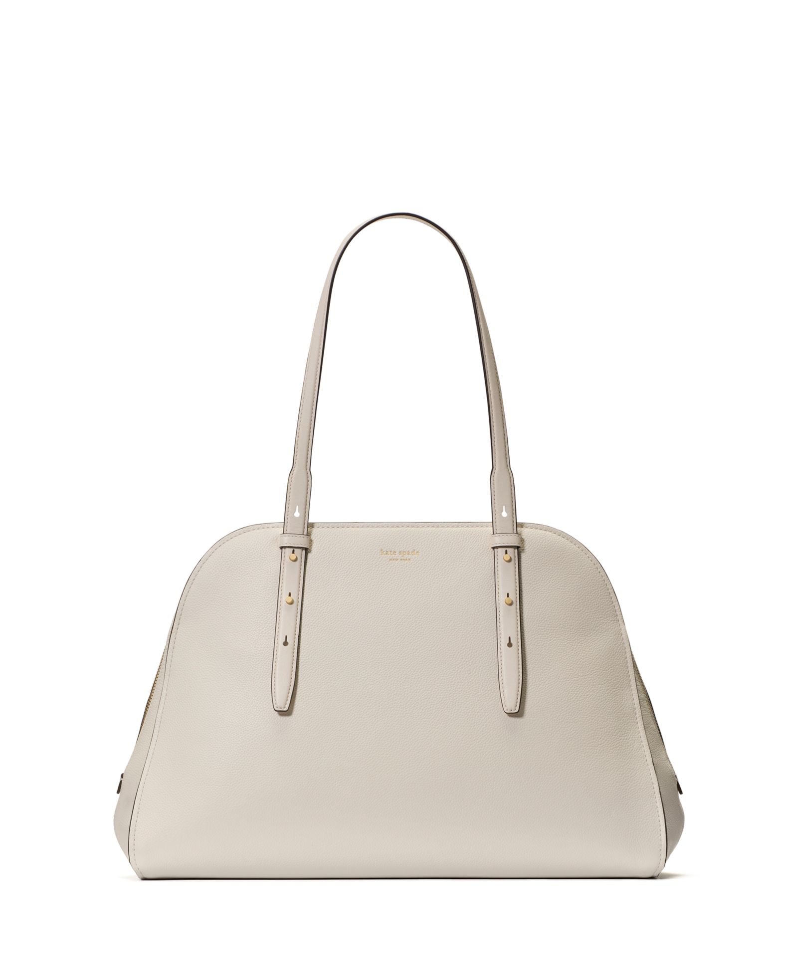 kate spade new york Средняя кожаная сумка-шоппер Maise Pebbled Leather