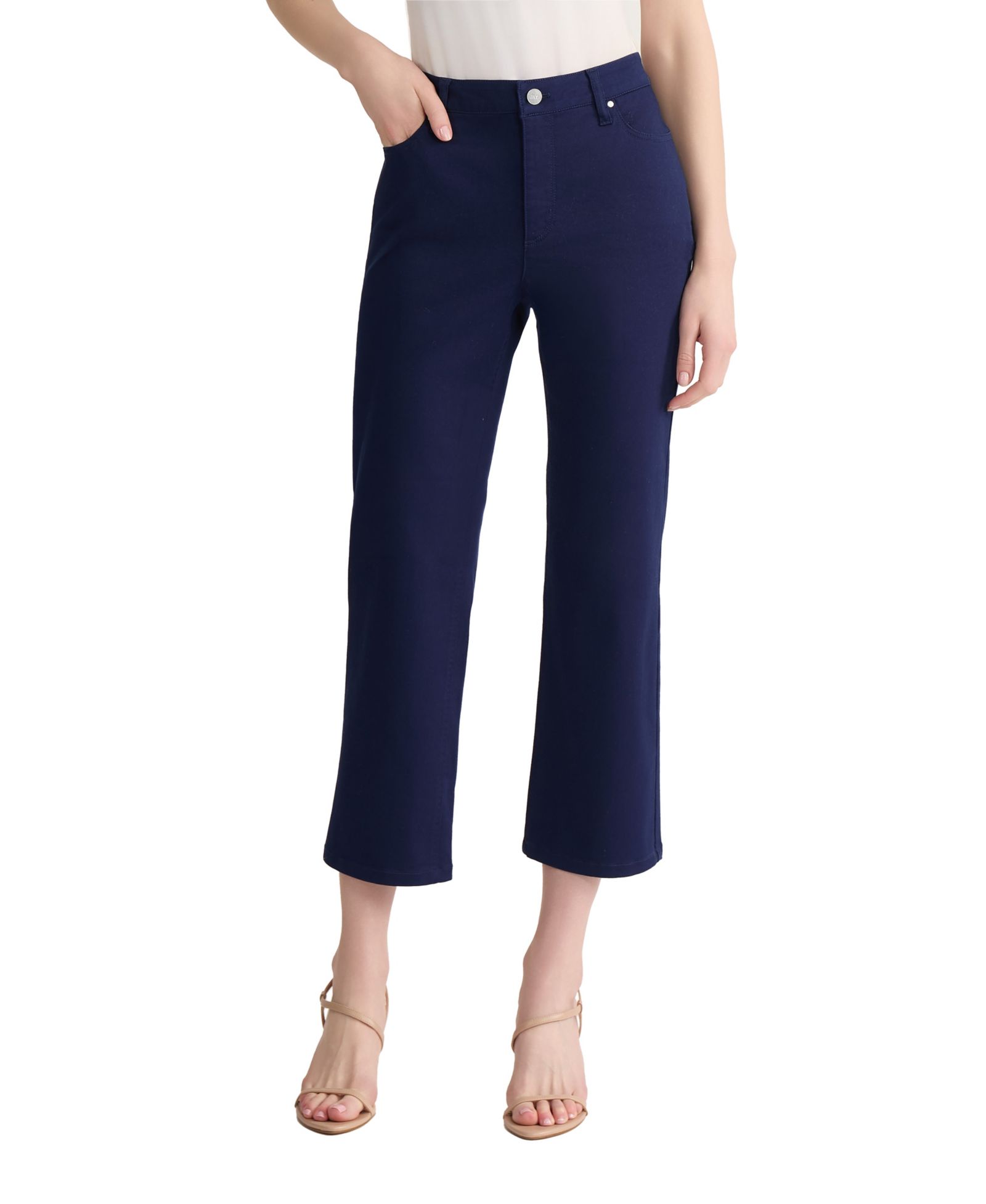 Jones New York Petite Lexington Straight-Leg Pants