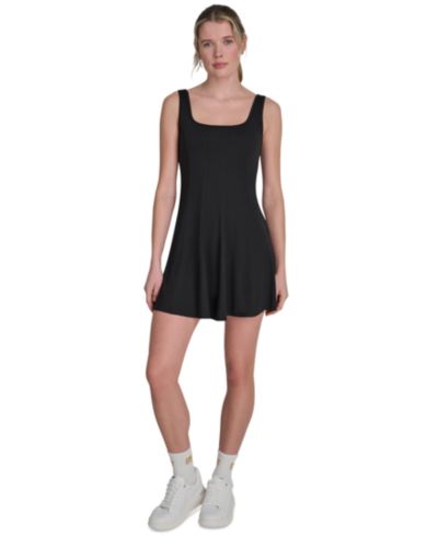 DKNY Sport Women's Balance Compression Skater Dress