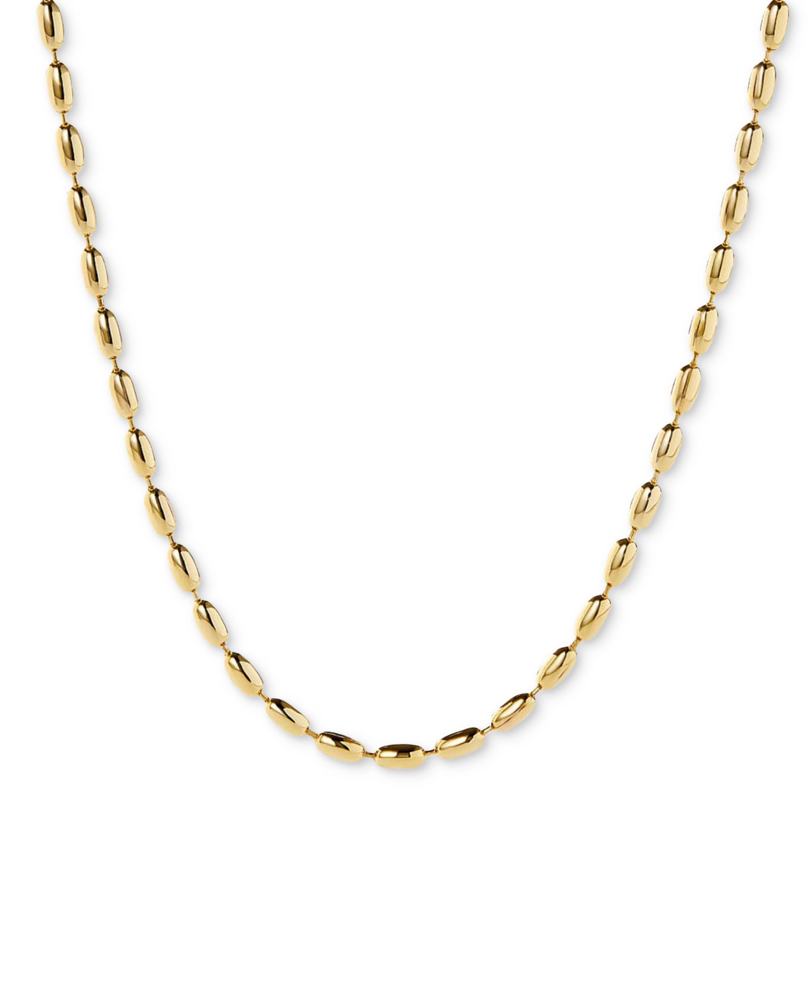 Золоченое ожерелье Ana Luisa Capri Ball Chain