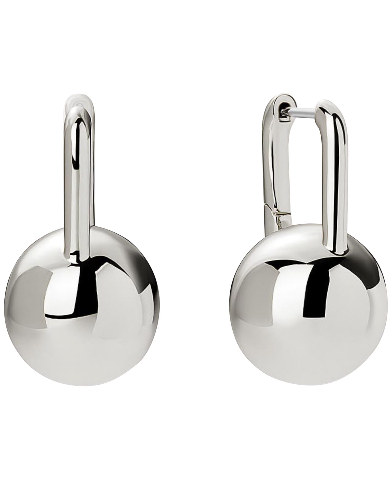 Ana Luisa Perry Silver Statement Earrings