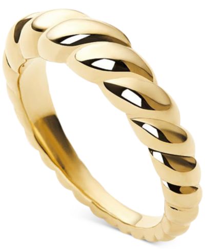 Ana Luisa кольцо Rope Slim Gold-Plated Twist