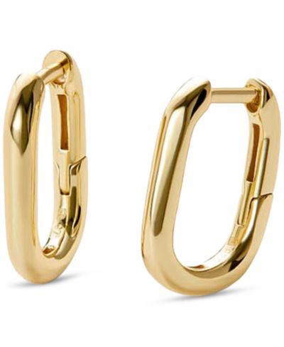 Серьги-кольца Ana Luisa Rox Mini Gold-Plated Hoop