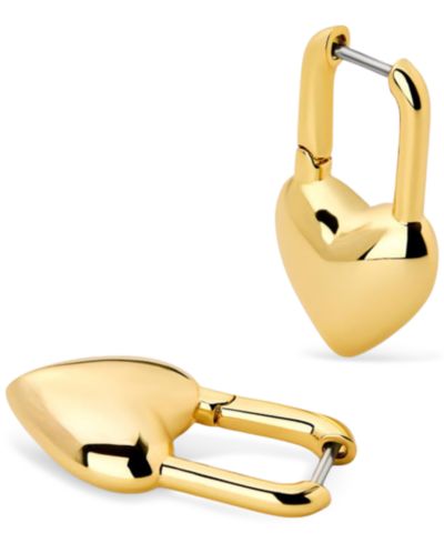 Серьги Ana Luisa Cameron Gold-Plated Heart