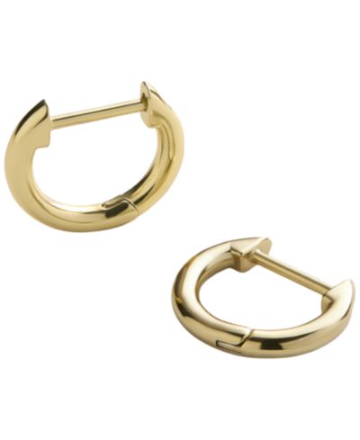 Серьги-кольца Ana Luisa Gold-Plated Mini Huggie с позолотой