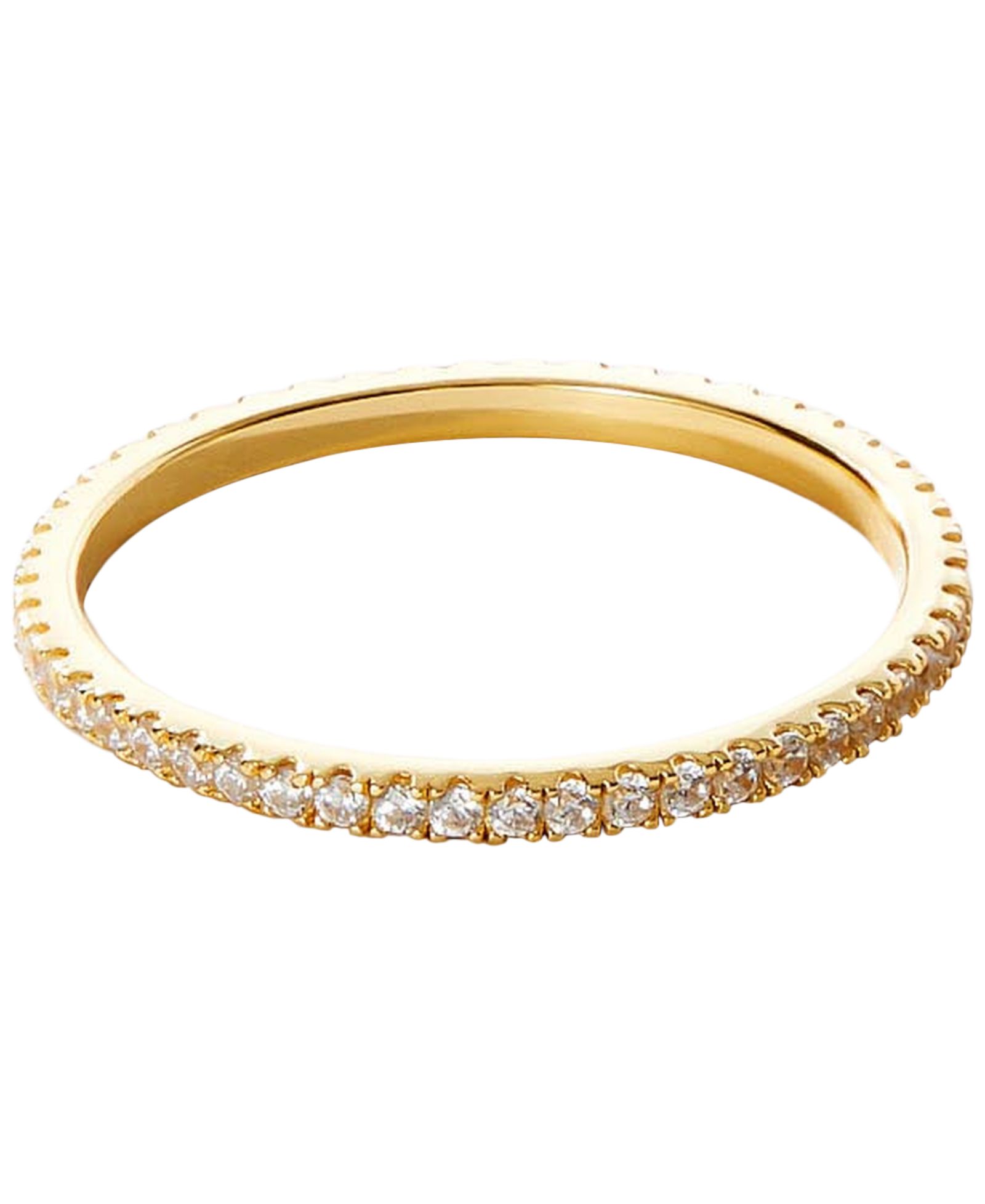 Ana Luisa кольцо Eternity Gold-Plated Celine