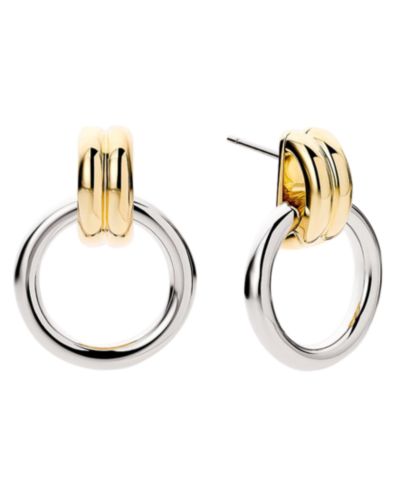 Двуцветные серьги Ana Luisa Quinn Two-Tone Statement