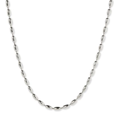 Серебряное ожерелье Ana Luisa Capri Silver Ball Chain