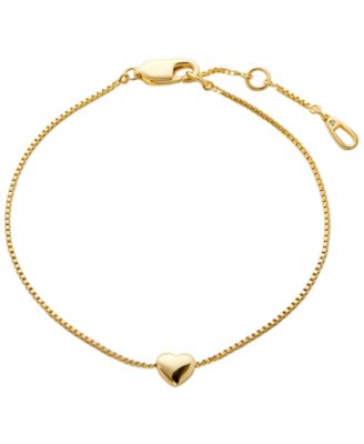Ana Luisa Lana Gold-Plated Heart Bracelet