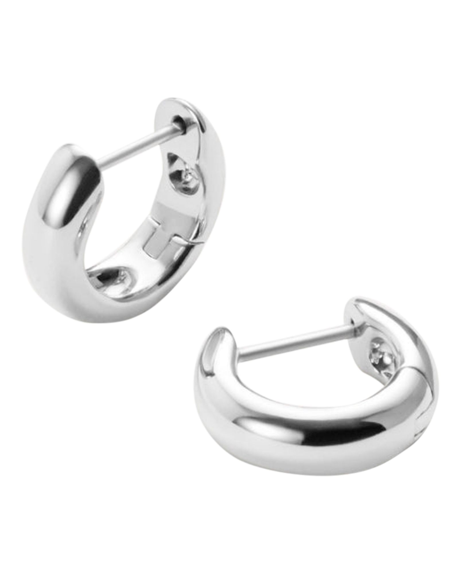 Серьги-кольца Ana Luisa Giulia Bold Silver Huggie