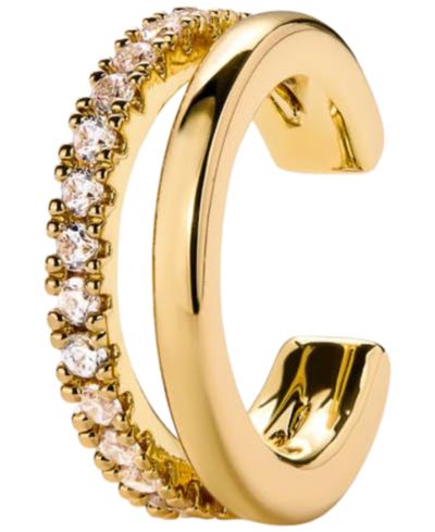 Ana Luisa Jordana Gold-Plated Cuff Earrings