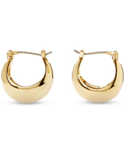 Серьги-кольца Ana Luisa Abby Gold-Plated