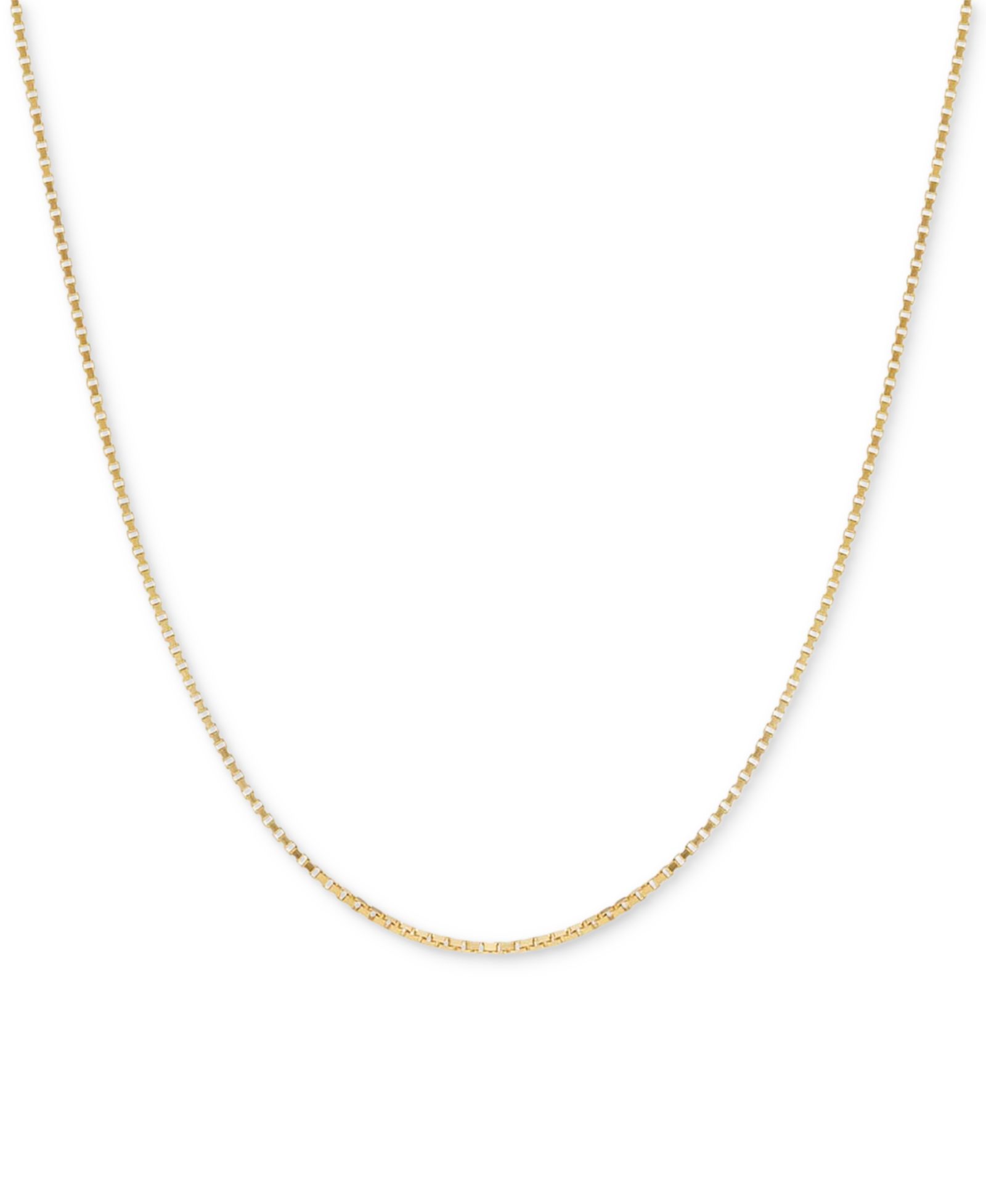 Золотая цепочка Ana Luisa Jo Gold-Plated Silver Box Chain