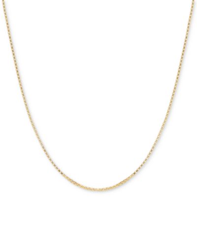 Золотая цепочка Ana Luisa Jo Gold-Plated Silver Box Chain
