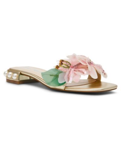 Betsey Johnson Женские Rosia Floral Slip-On Dress Sandals