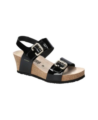 MEPHISTO Women's Lissandra Platform Wedge Sandal Patent