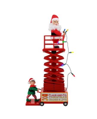 Mr. Christmas 27" Santa's Lift Animated Christmas Decoration