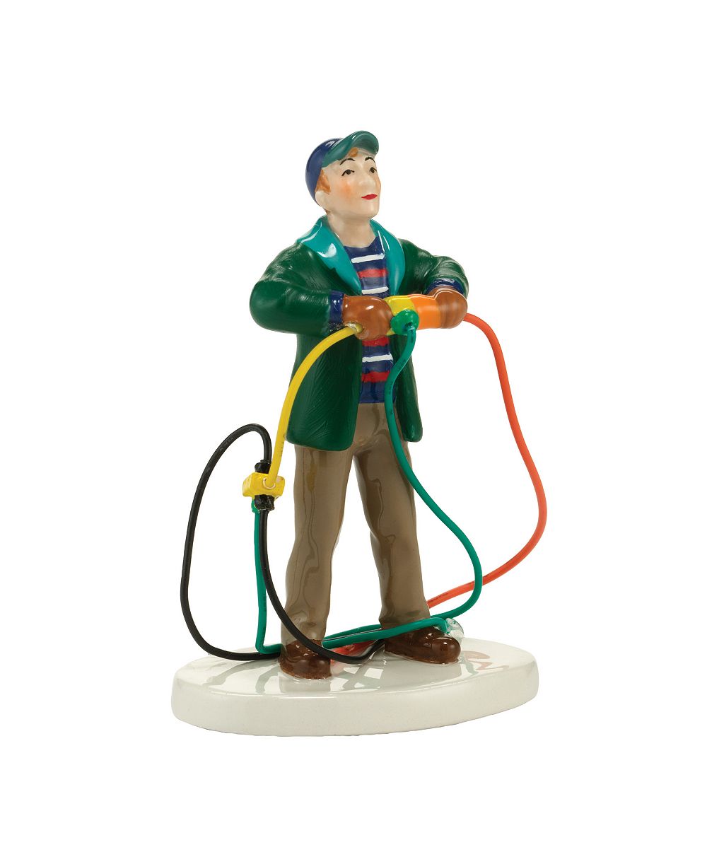 Рождественская фигурка Department 56 Snow Village Fire It Up Dad