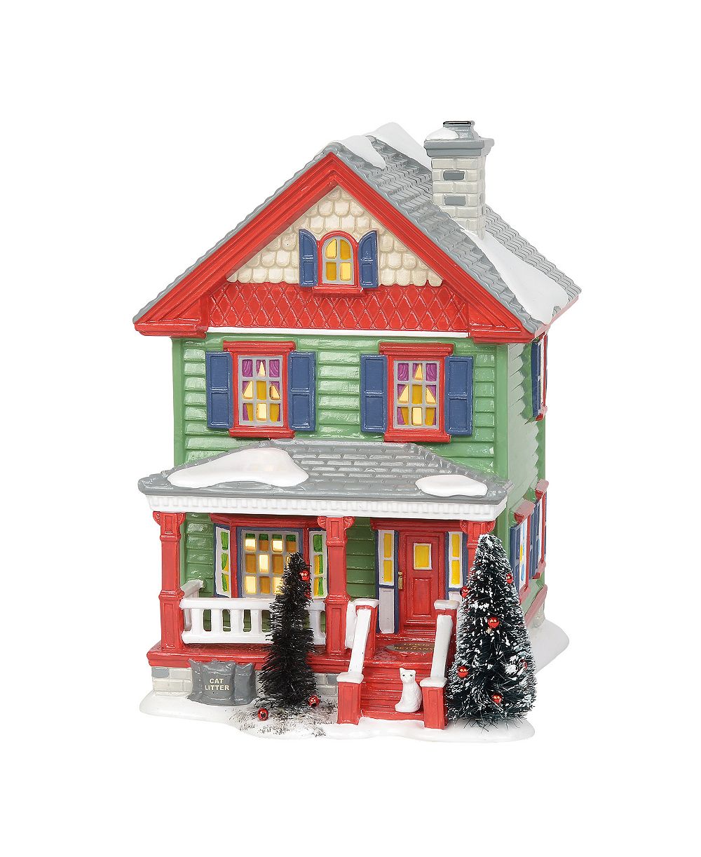 Фигурка дома тети Бетани из коллекции Department 56 Snow Village "Christmas Vacation" со светом
