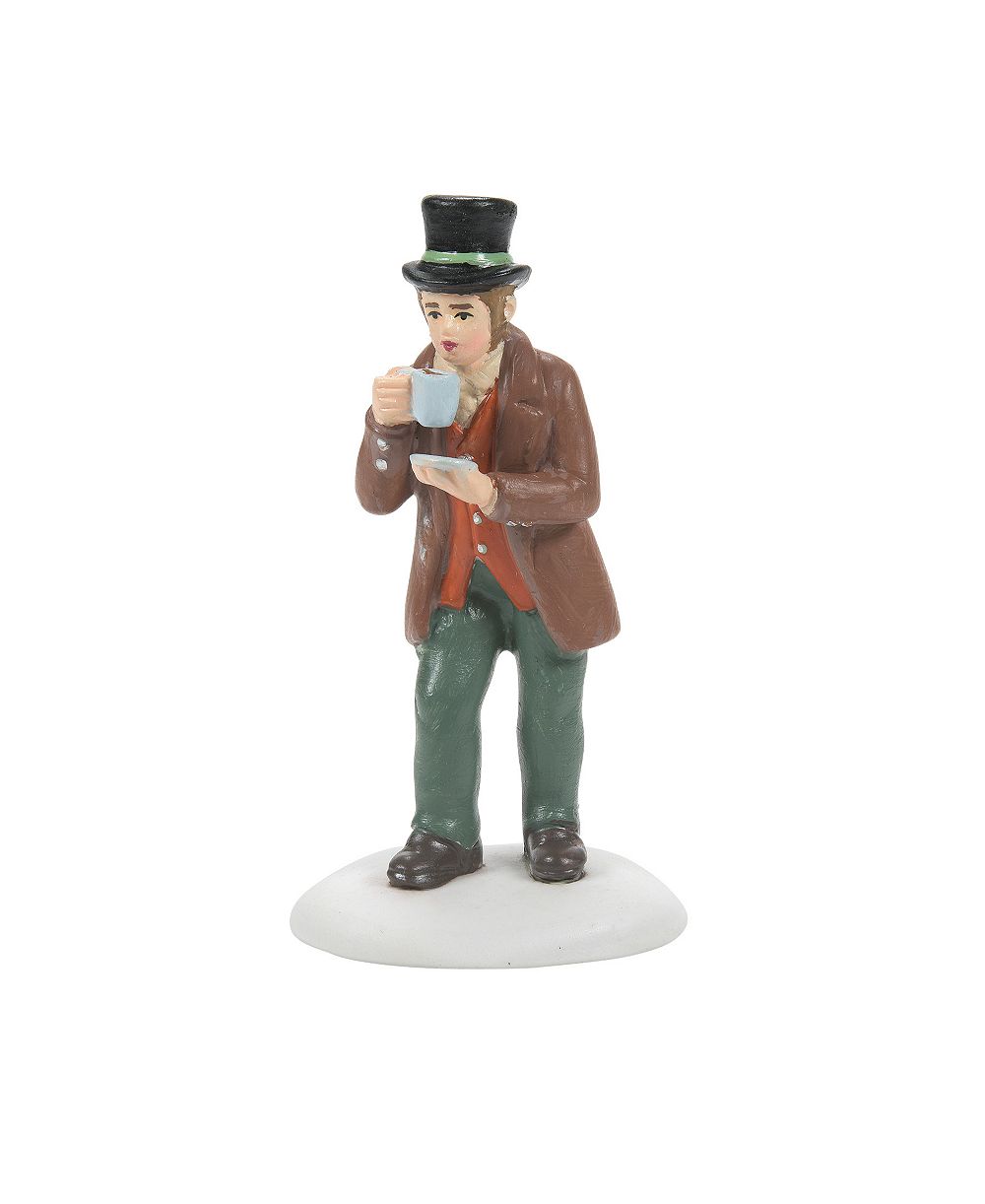 Фигурка «Свежий, горячий кофе» из деревни Диккенса, Department 56