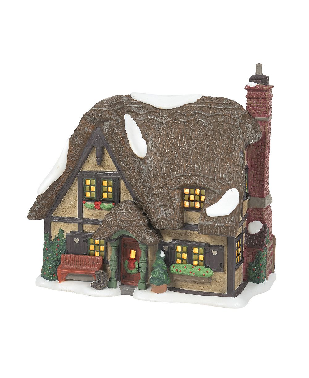 Фигурка Department 56 Dickens Village The Master Thatcher's Cottage