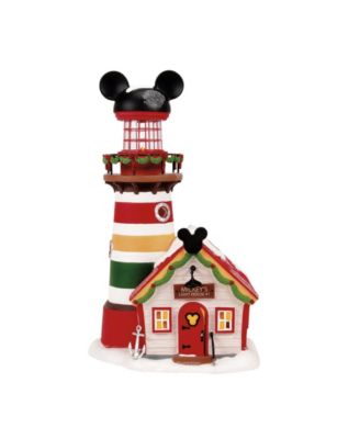Department 56 Disney Village Фигурка маяка Keeping A Watch For Santa с подсветкой