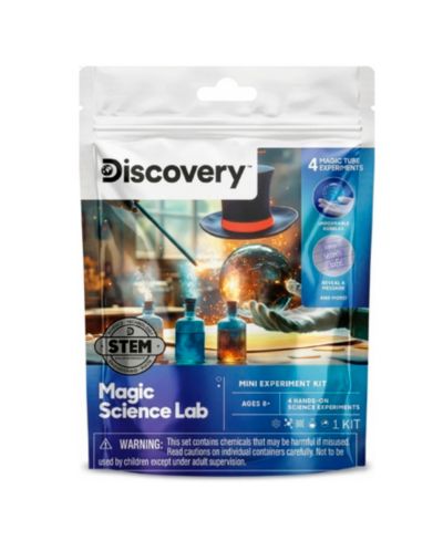 Discovery Kids Magic Science Lab Hands-On Experiments Science Kit, Ages 8+